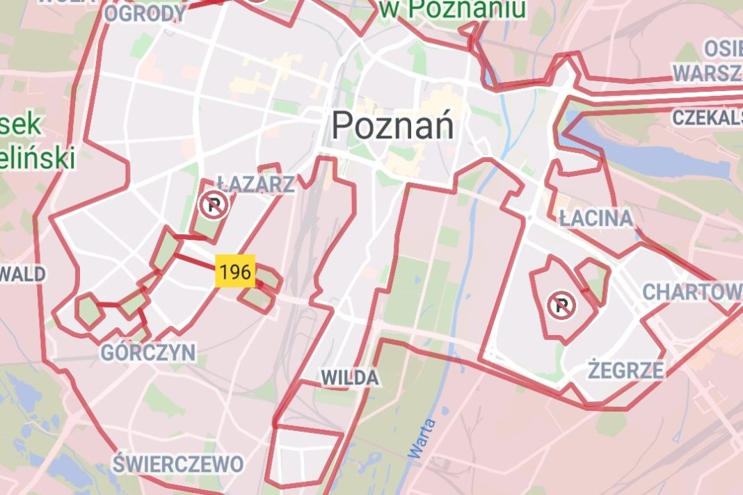 Bolt - strefa w Poznaniu
