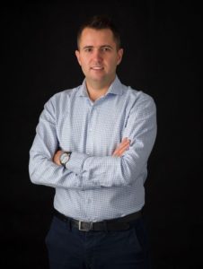 Patryk Grabeus, CEO firmy GP Grupa, dystrybutora hulajnóg Techlife i Vsett