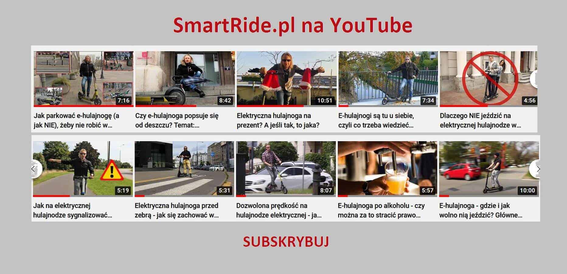 SmartRid.pl na YouTube