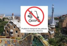 Barcelona - zakaz - elektryczne hulajnogi i monocykle