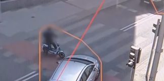 Kolizja w Zielonej Górze na "nielegalnej" hulajnodze elektrycznej
