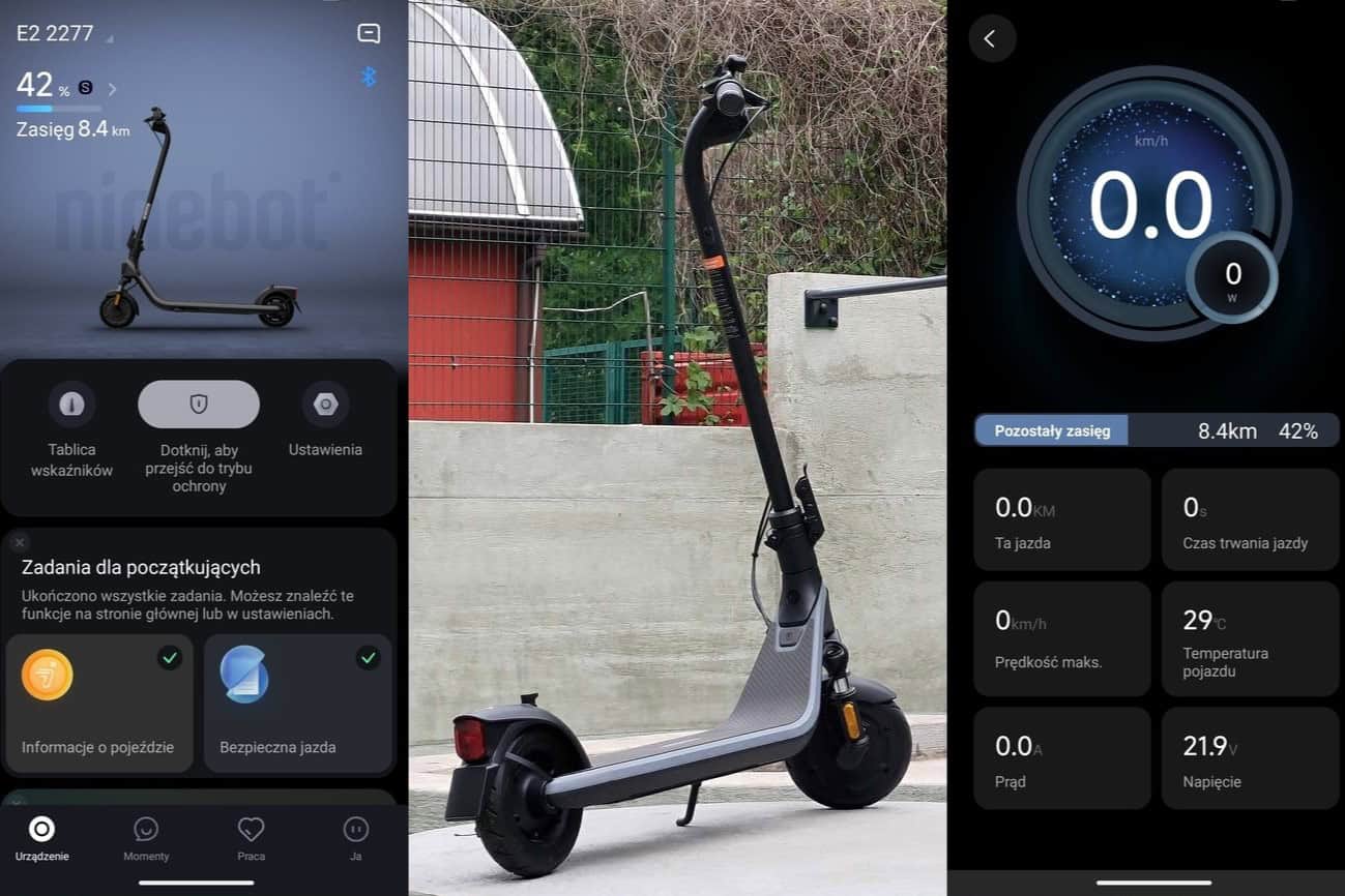 Aplikacja Segway-Ninebot na smartfon