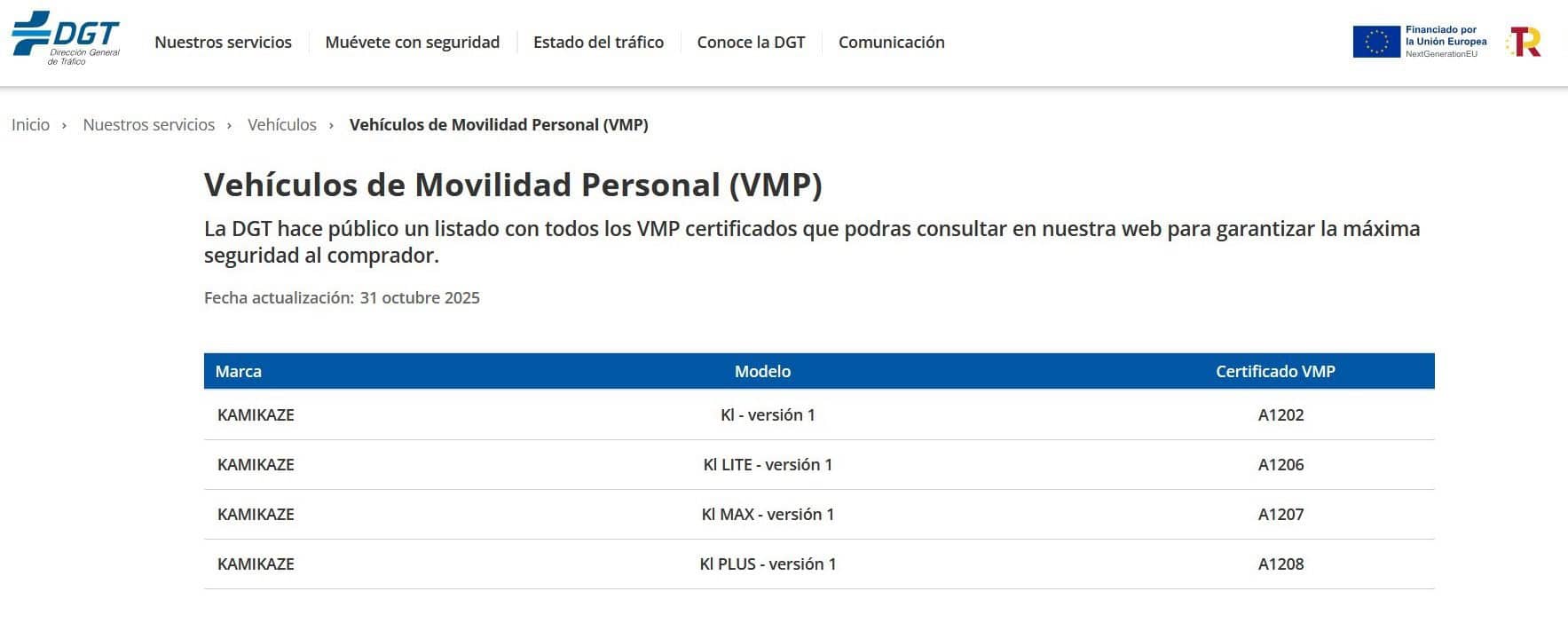 Hulajnogi elektryczne Kamikaze dopuszczone do ruchu w Hiszpanii