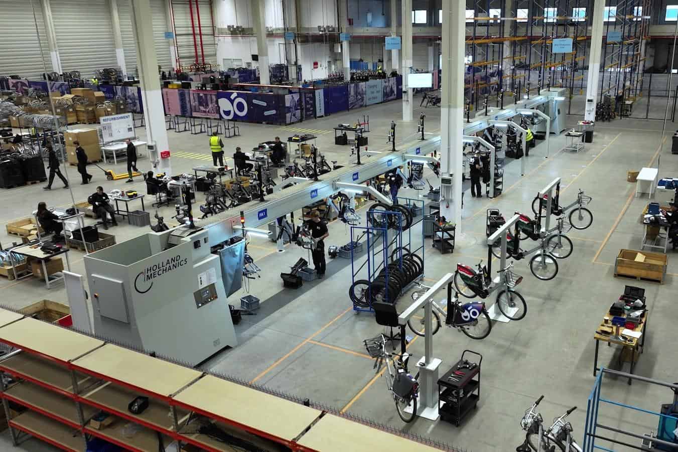 Hub produkcyjno-operacyjny Nextbike w Warszawie